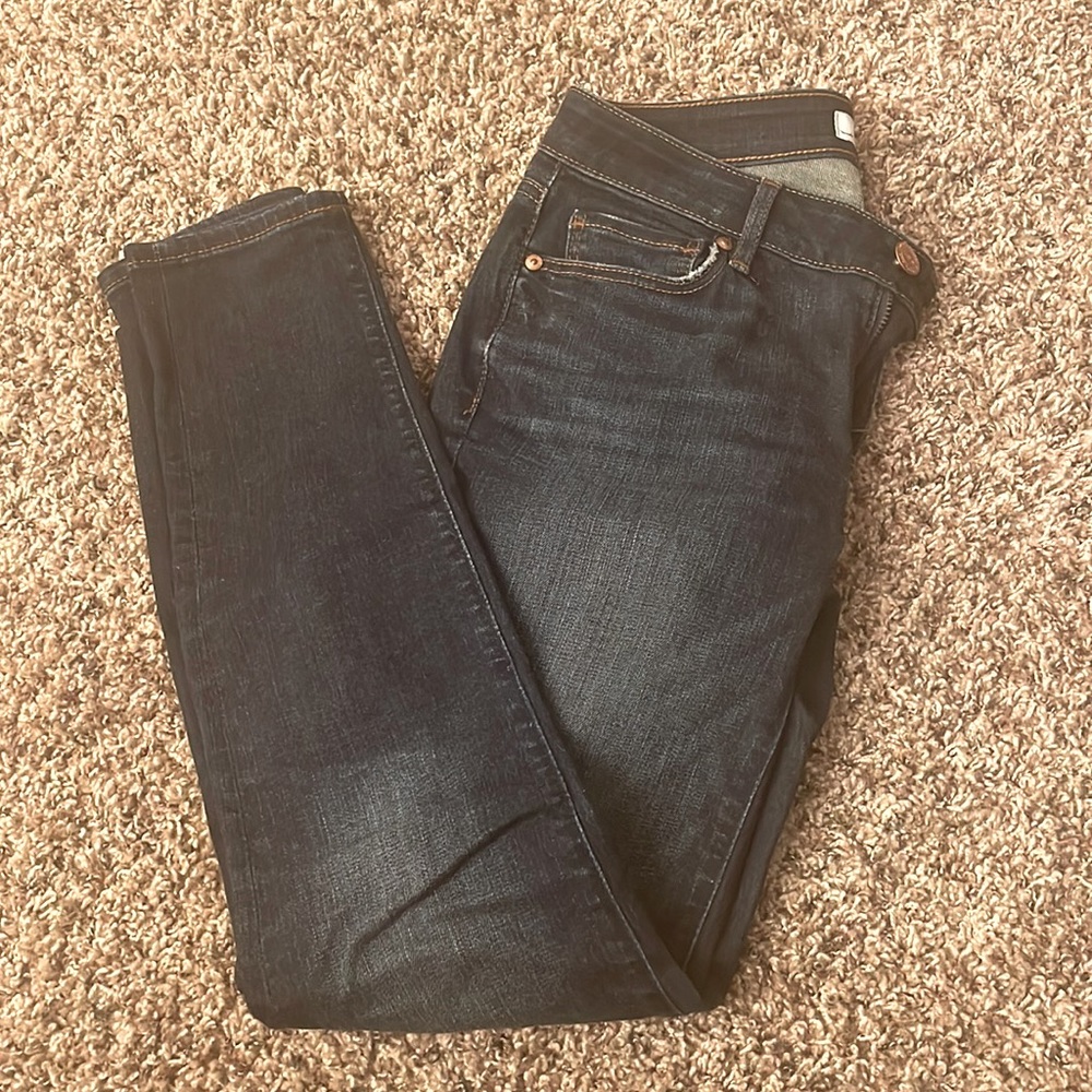 Loft curvy skinny jeans